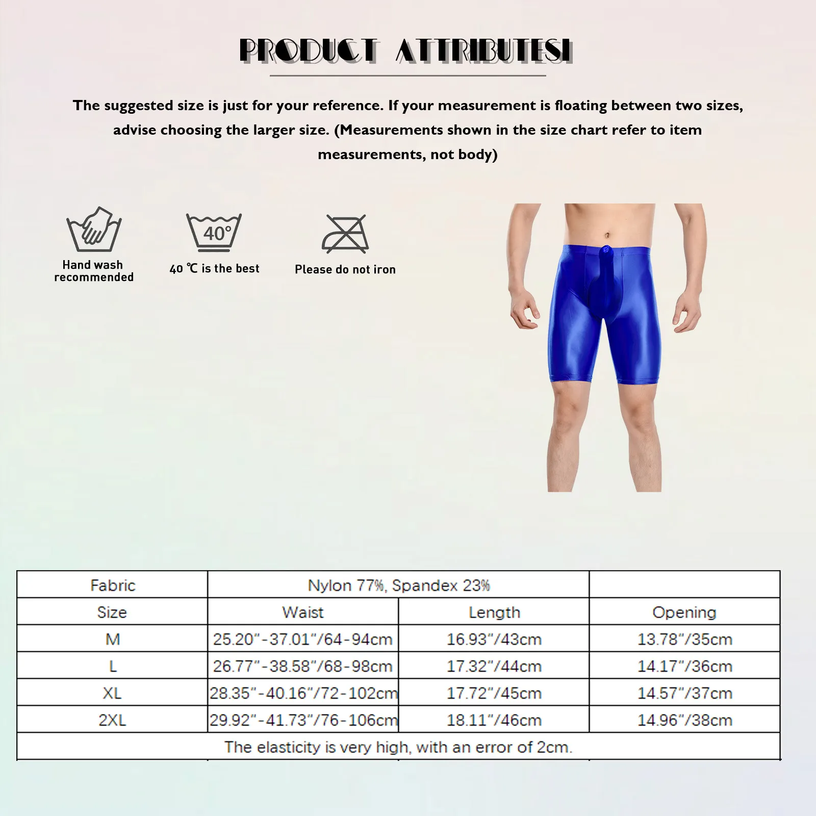 ملابس سباحة رجالي غمد الحقيبة الملابس الداخلية لامعة سراويل بوكسر زيت الفيل بلون سراويل للسباحة السراويل كمال الاجسام اللياقة البدنية #5