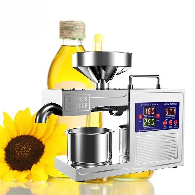 Mini Coconut Oil Extracting Pressing Machine Avocado Oil Extraction Machine Commercial Palm Oil Press Machine 2