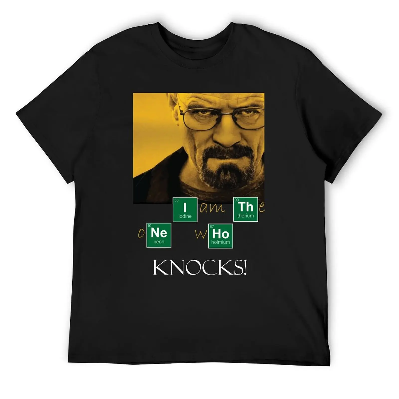 

I am the one who knocks Breaking Bad T-Shirt vintage anime shirt hippie clothes clothes for men