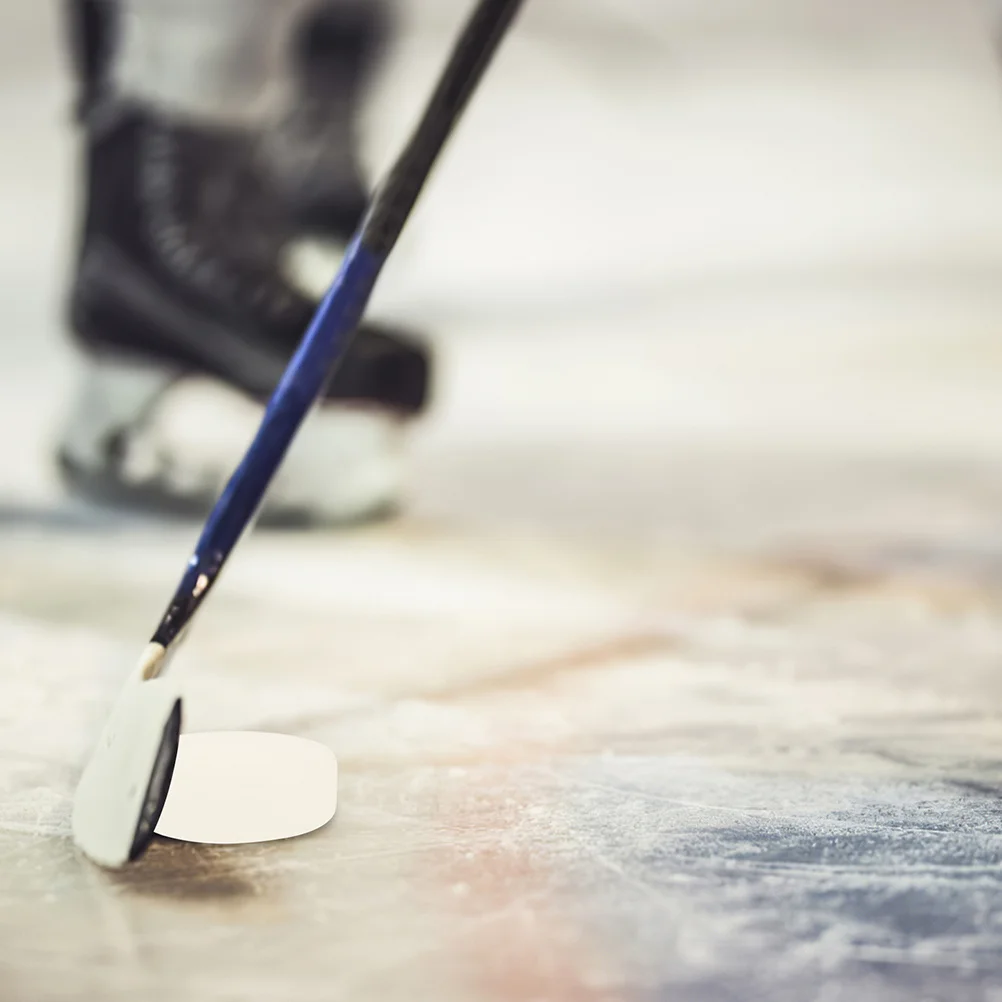 

4Pcs Ice Hockey Puck PVC High Hardness Training Puck for Practicing Roller Hockey Competition Outdoor Sports Supplies