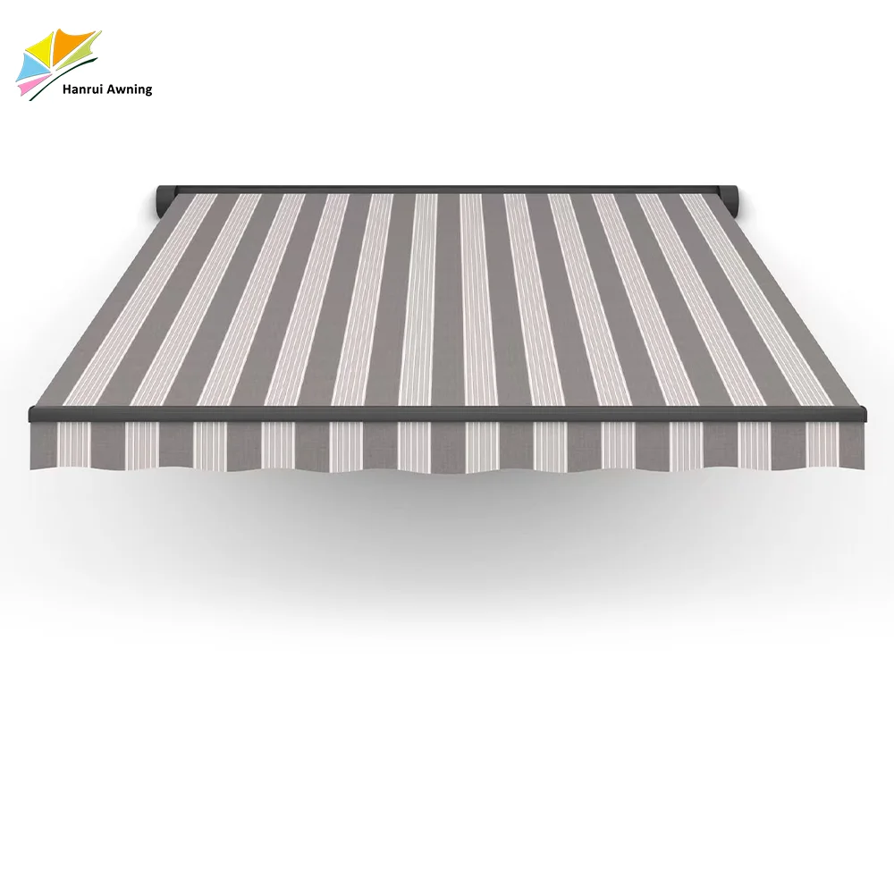 Popular Design Waterproof Telescopic Manual Luxury Durable Commercial Wall Mounted Aluminum Awning Patio Garden Shade Canopy