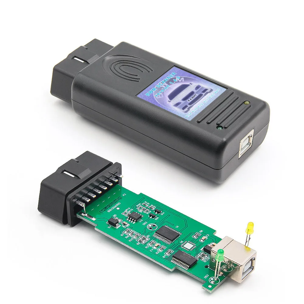 

V1.4.0 Scanner For BMW OBD2 Code Reader with USB Cable OBDII Car Diagnostic Tool Free Shipping