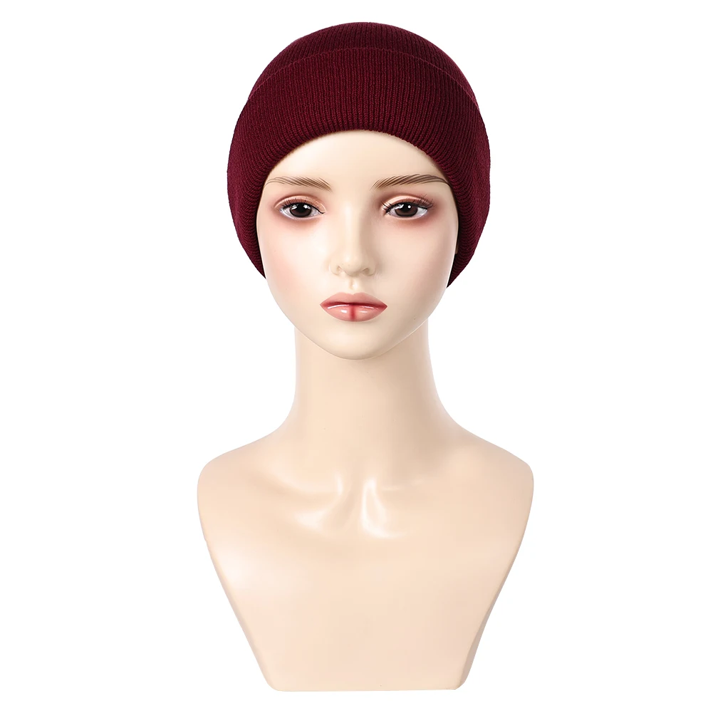 The Last of Us Ellie Hat Braune Beanie Cosplay Cap Fantasy Disguise für Frauen Mädchen Outfit Halloween Karneval Kostümzubehör