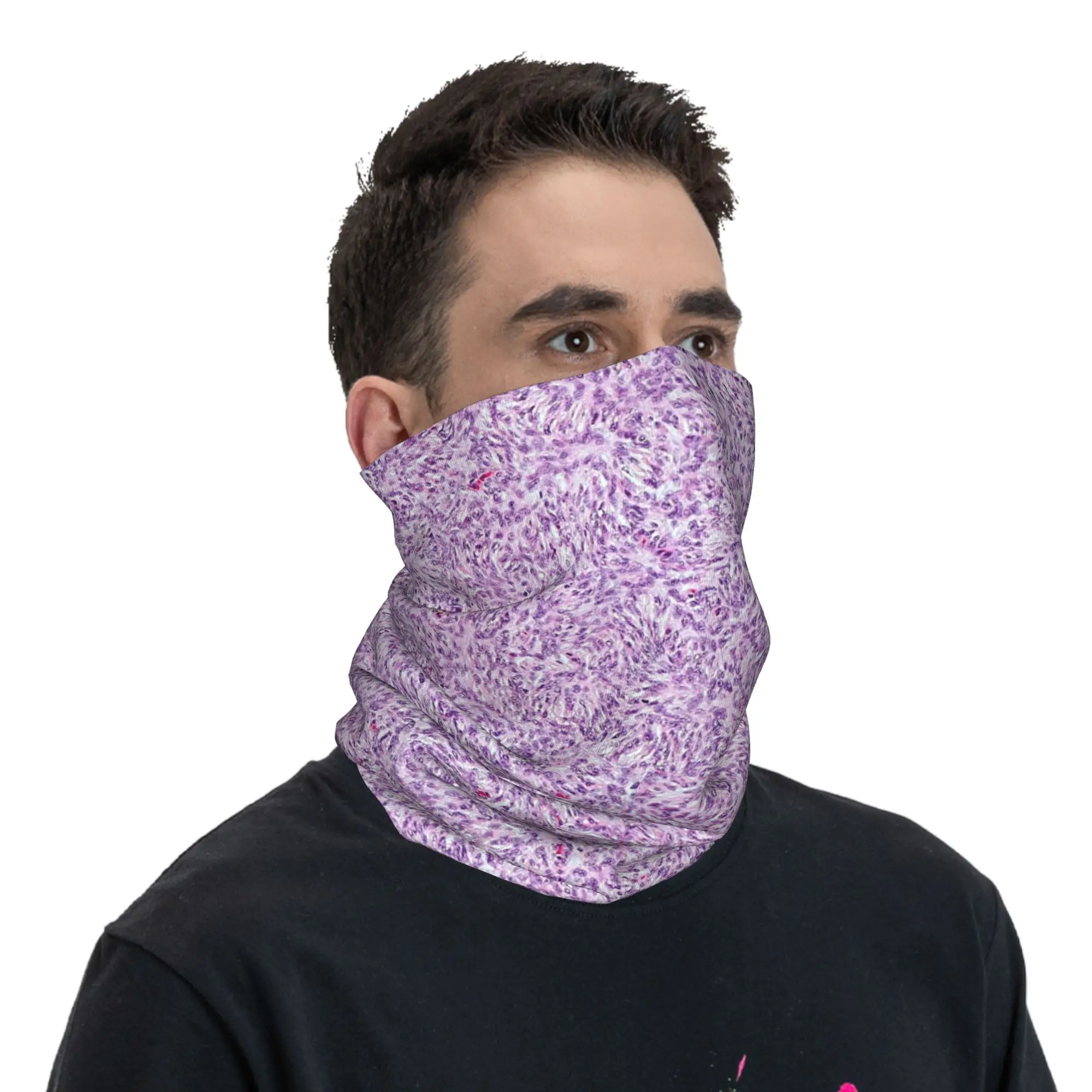 Fibroblast Histology Bandana Neck Cover Printed Mask Scarf Warm Cycling Scarf Riding Unisex Adult Breathable