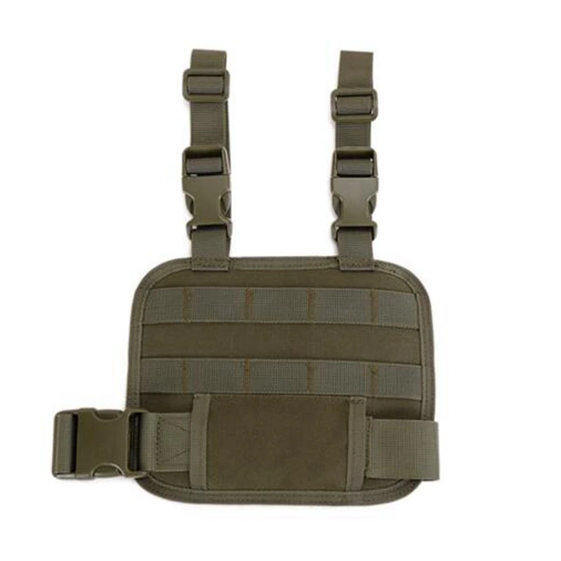 Tactical Drop Leg Molle Gun Holster Platform Magazine Pouch Holster Thigh Rig Panel Pistol Mag Pouch Hunting Accessories