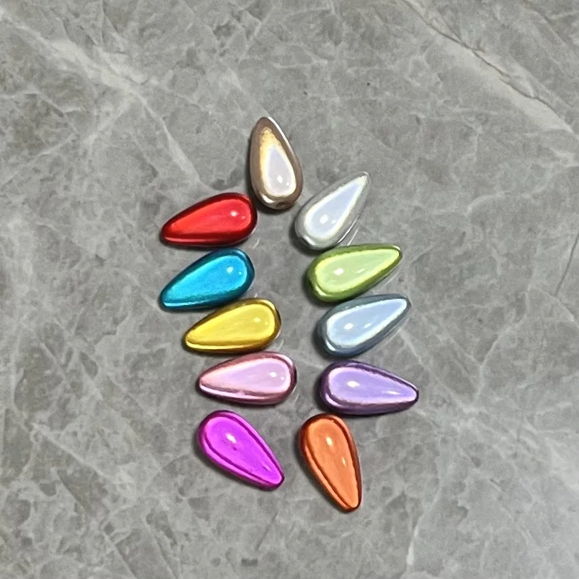 Wholesale Reflective Magic Pearl Beads  3D Illusion Miracle Beads Drop Acrylic Beads for Jewelry Making Pretty Under Light