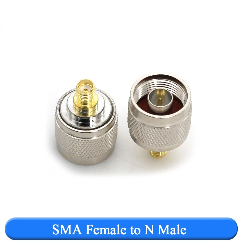 1PCS SMA To N Connectors Type Male Female RF Connector Adapter Test Converter Kit Transmission Cables N To SMA connector