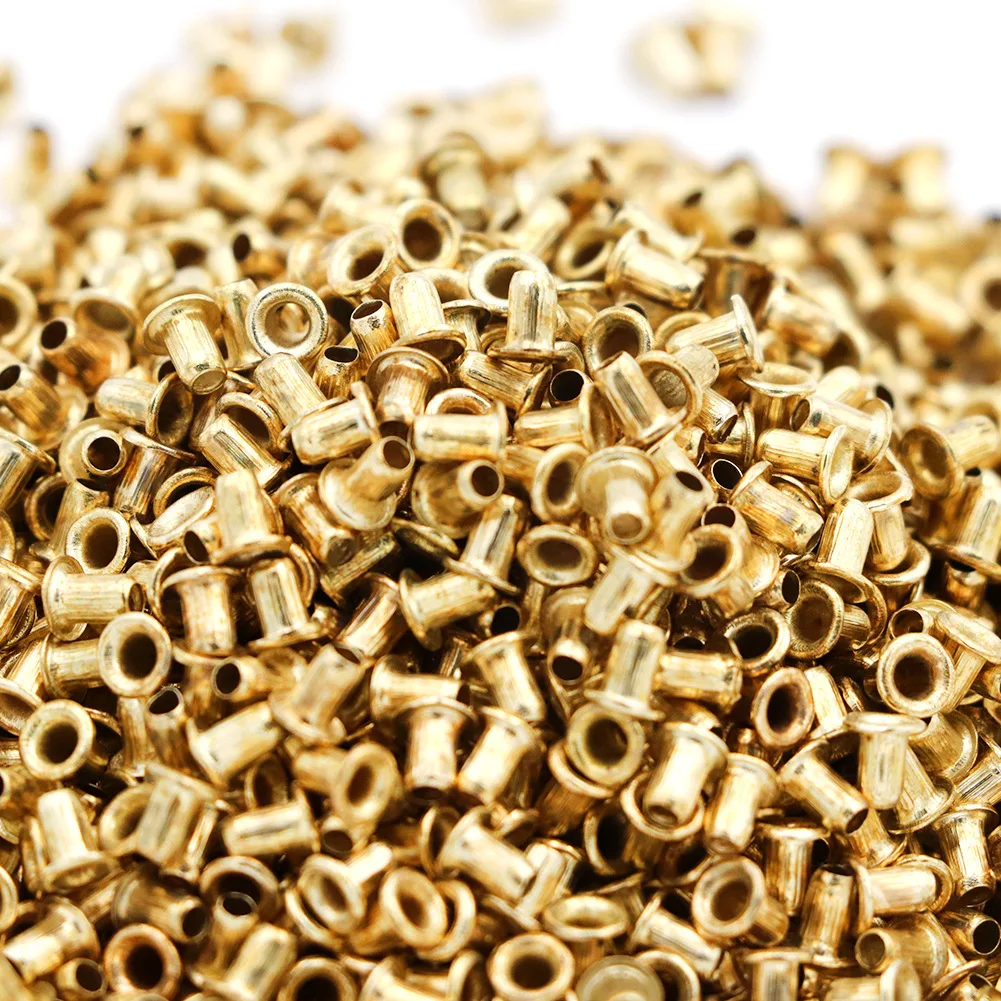 1100Pcs Beehive Copper Eyes Bee Hive Nest Box Threading Hole Bees Nest Box Foundation Plating Copper Eye Beekeeping Tools