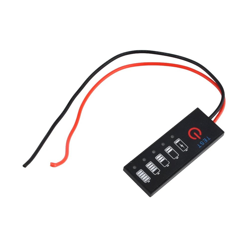 Li-Ion Battery Percentage Indicator Board 1/2/3/4/5/6/7S Lithium Battery LED Indication Module with Anti Reverse Connection