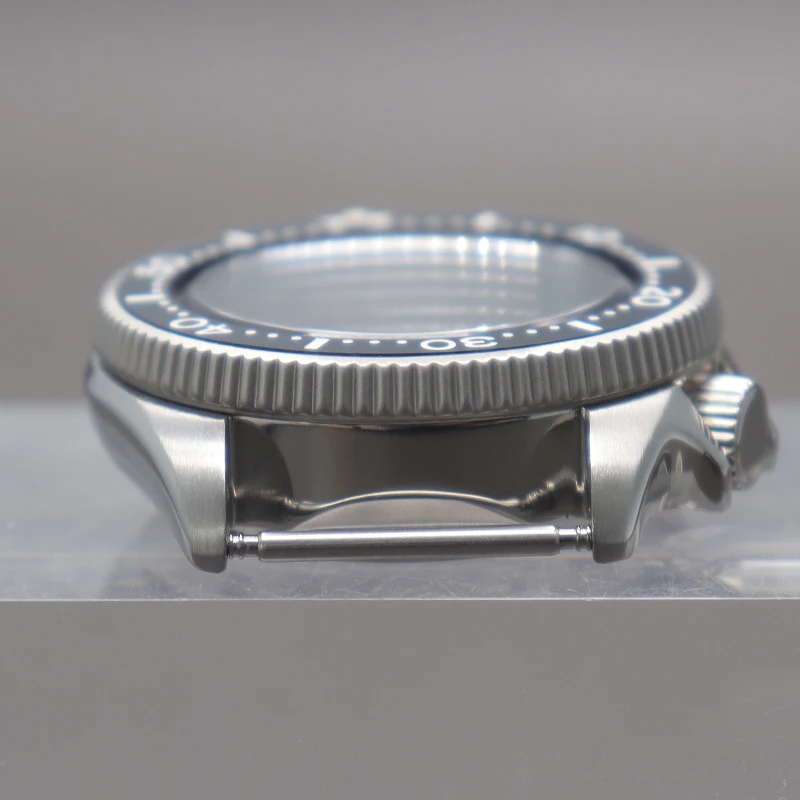 38mm Herren-Uhrengehäuse Mod-Teile Saphirglas für Skx013 Gehäuse für Nh35 Nh36 4R36 Uhrwerk 28,5mm Zifferblatt Schwarze Blaue Keramik-Lünette – Detail 11
