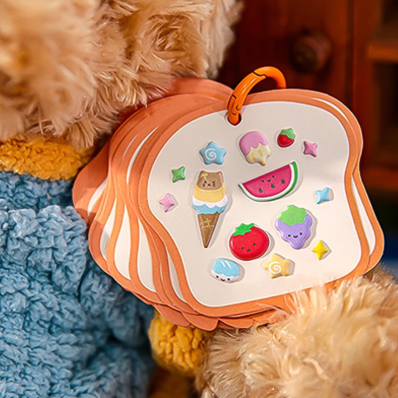 

Cute & Healing Puffy Stickers, High-Value 3D Decorative Material for Journals & Guka, Must-Have for Student Stationery Lovers
