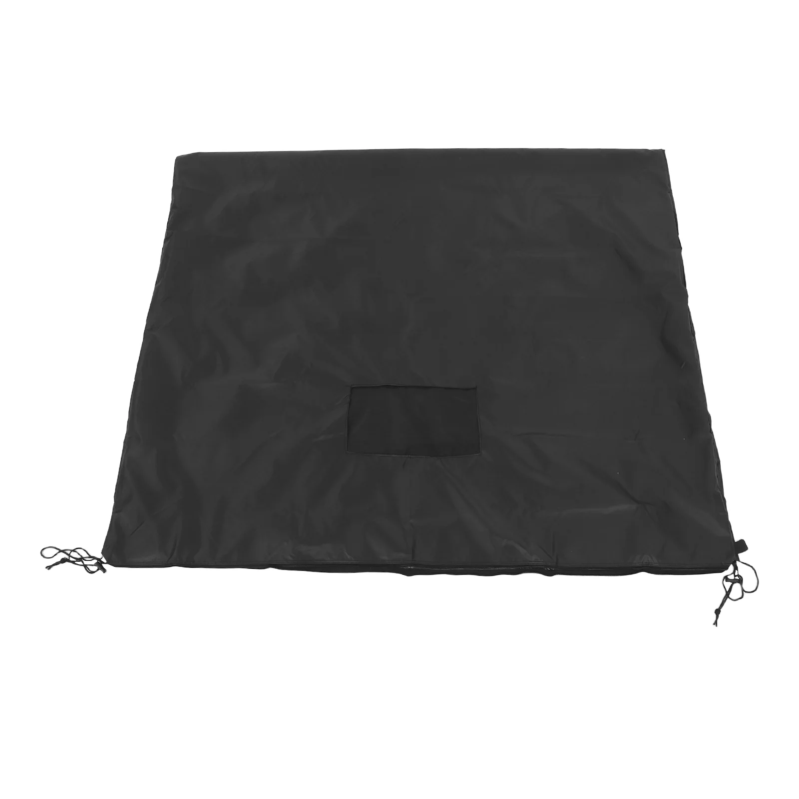 Tractor Storage Bag Large Capacity 420D Oxford Cloth Foldable Garden Leaf Collection Lawn Mower Bag Heavy Duty Outdoor