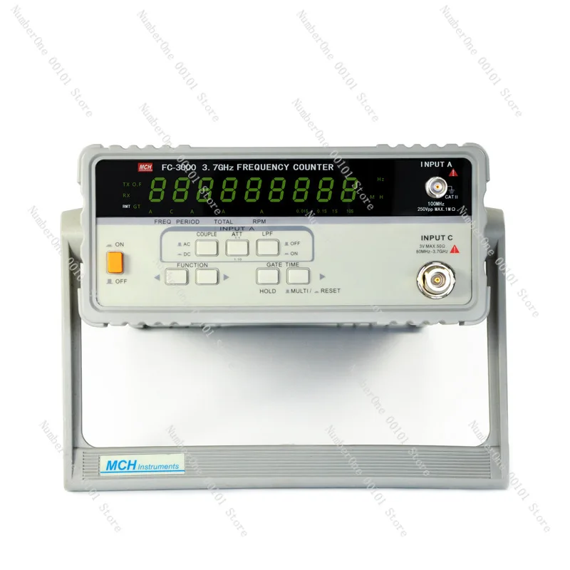 

Частотомер FC-3000 3,7G 8-значный высокоточный высокочастотный цифровой измеритель частоты чувствительность 100 мВ Meichuang