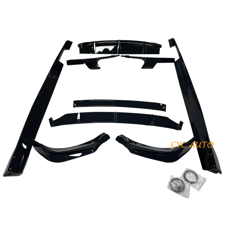 Car accessories G06 modified aero kit for  X6 upgrade  bodykit front splitter rear diffuser side skirt