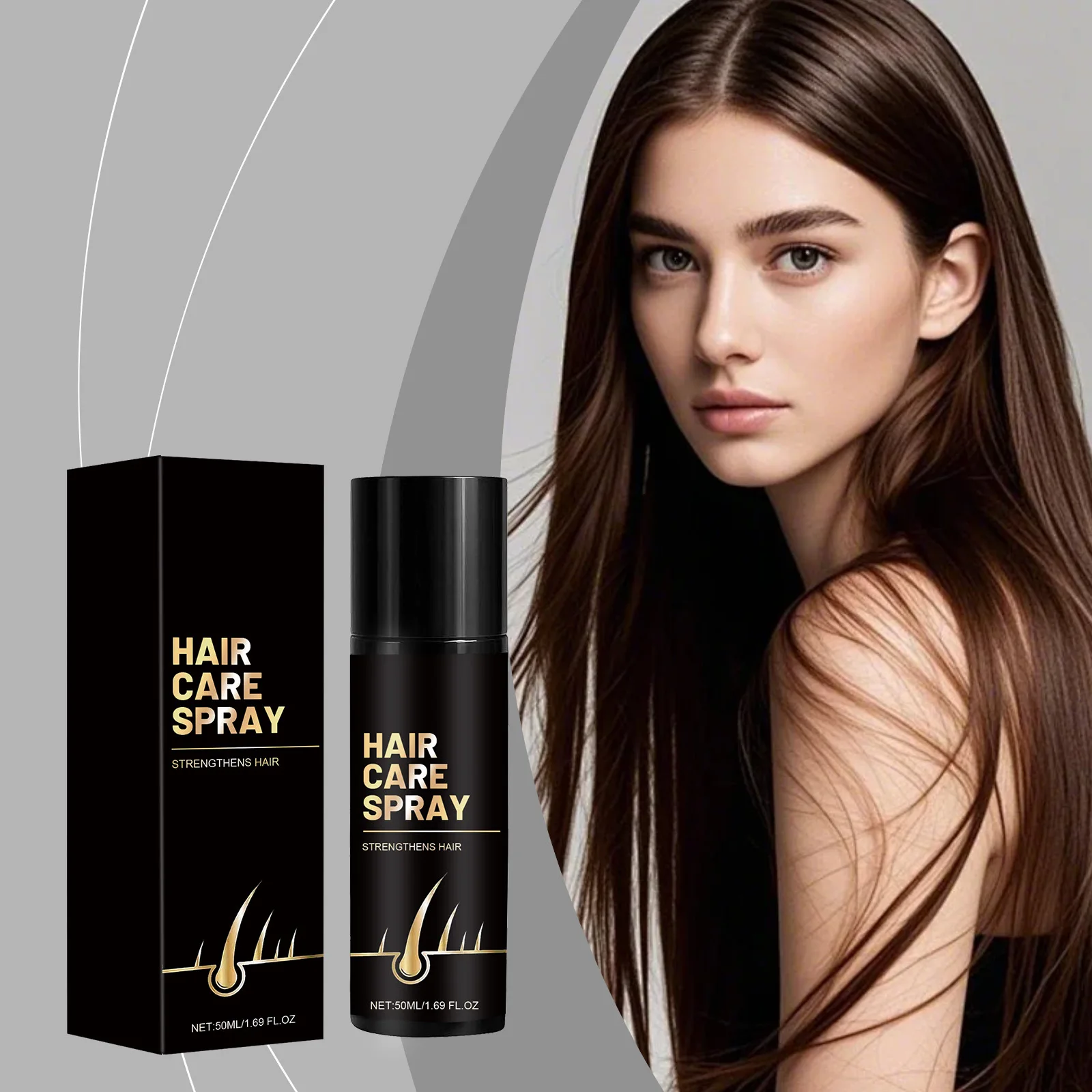 

Ginger Moisturize Hair Care Spray Activate Hair Follicles Promote Growth Relieve Frizz Gentle Soothing Nourishing Scalp Essence