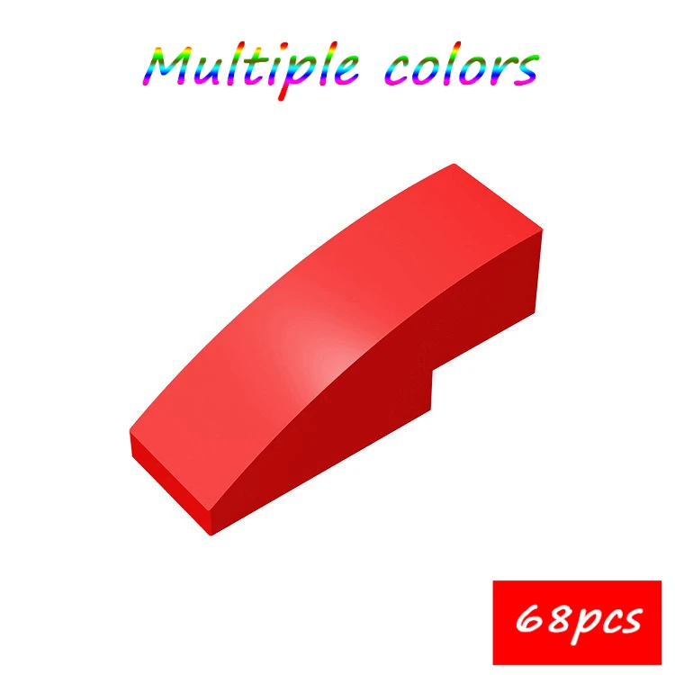 

MOC 68 шт. 50950 наклон 3x1 строительные блоки комплект наклон изогнутая поверхность кирпичи частицы развивающая игрушка дети подарки на день рождения