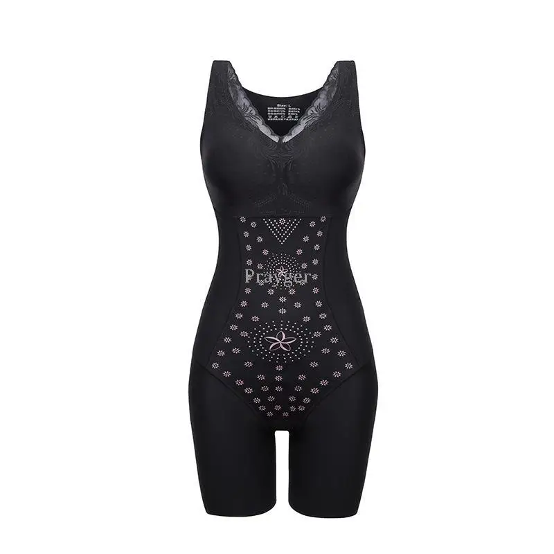 

Prayger Magnetic Body Shapewear Women Sexy Open Butt Lingeries Corsets Binder Female Bra Lifter Padded Bodysuits