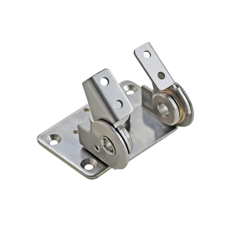 304 Stainless Steel Any Stop Positionable Rotatable Tiltable I-Shaped Torque Hinge Industrial Equipment Biaxial Hinge