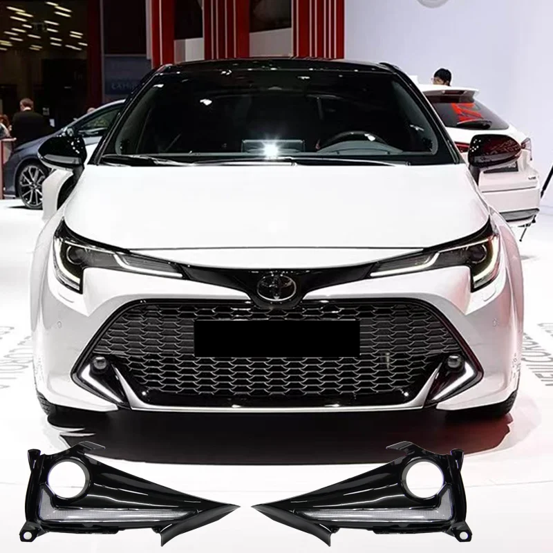 

Suitable for 2019-2023 COROLLA GR Sport front fog light position daytime running light front bumper light turn signal accessory