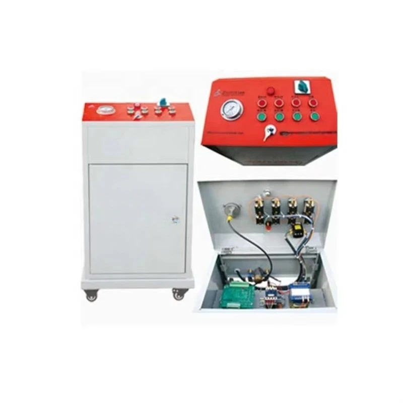 Auto Body Frame Repair Machine Stainless Steel Platform Full Lift Electric Control 10T Hydraulic Cylinder Car