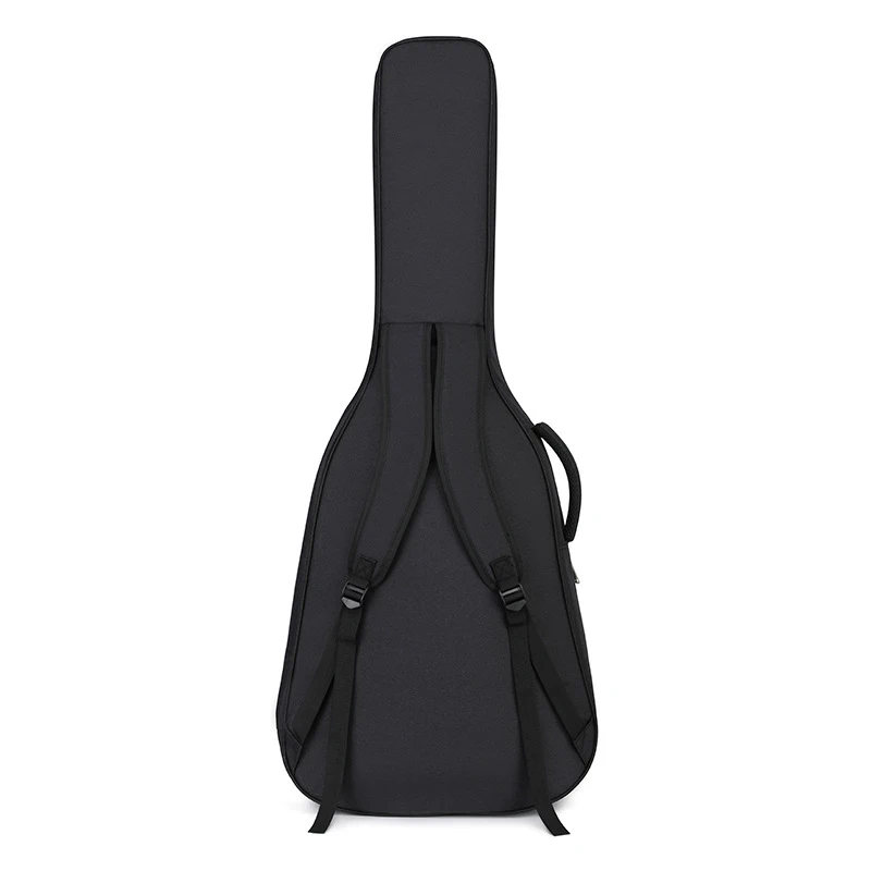 Imagem -02 - Engrossar a Bolsa de Ombro Portátil Guitarra Elétrica Mochila Baixo Profissional Impermeável Músico Preto Case Capa Xa314c