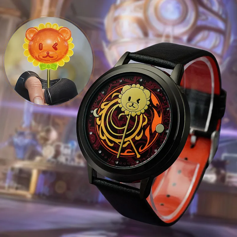 Soul Land 2:The Unrivaled Tang Sect Douluo Continent Anime  Stick Candy LED Watch Waterproof He Caitou Huo Yuhao Gift