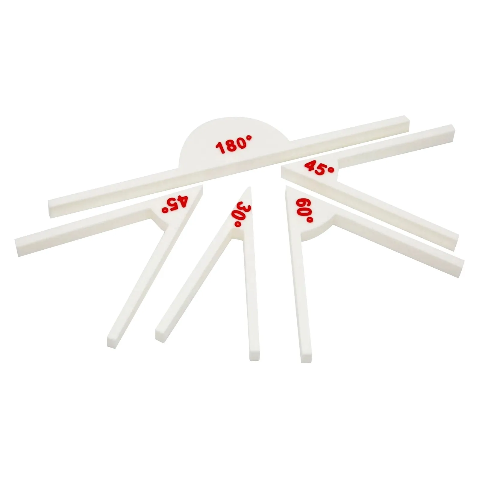 Maths Teaching Aids Angle Measuring Instruments Geometric Angle Display Tools Plastic For Learning Angle Teaching Aids Geometry