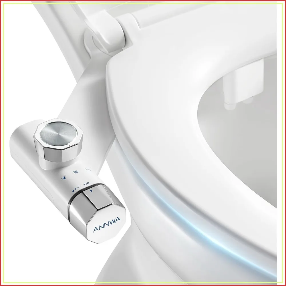 Adjustable Water Pressure Bidet Attachment