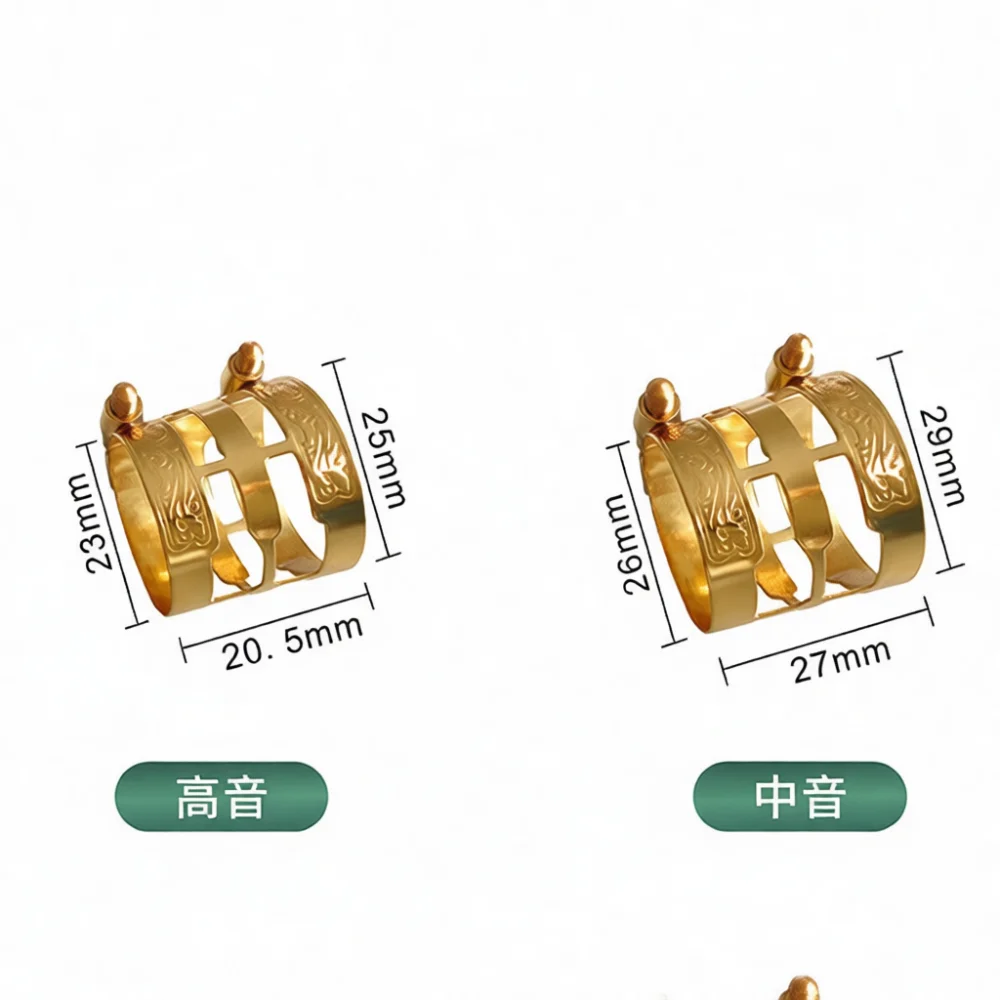 Saxophone Clarinet Mouthpiece Ligature Metal Clamp For Reed Stability Professional Woodwind Instrument Repair Accessory