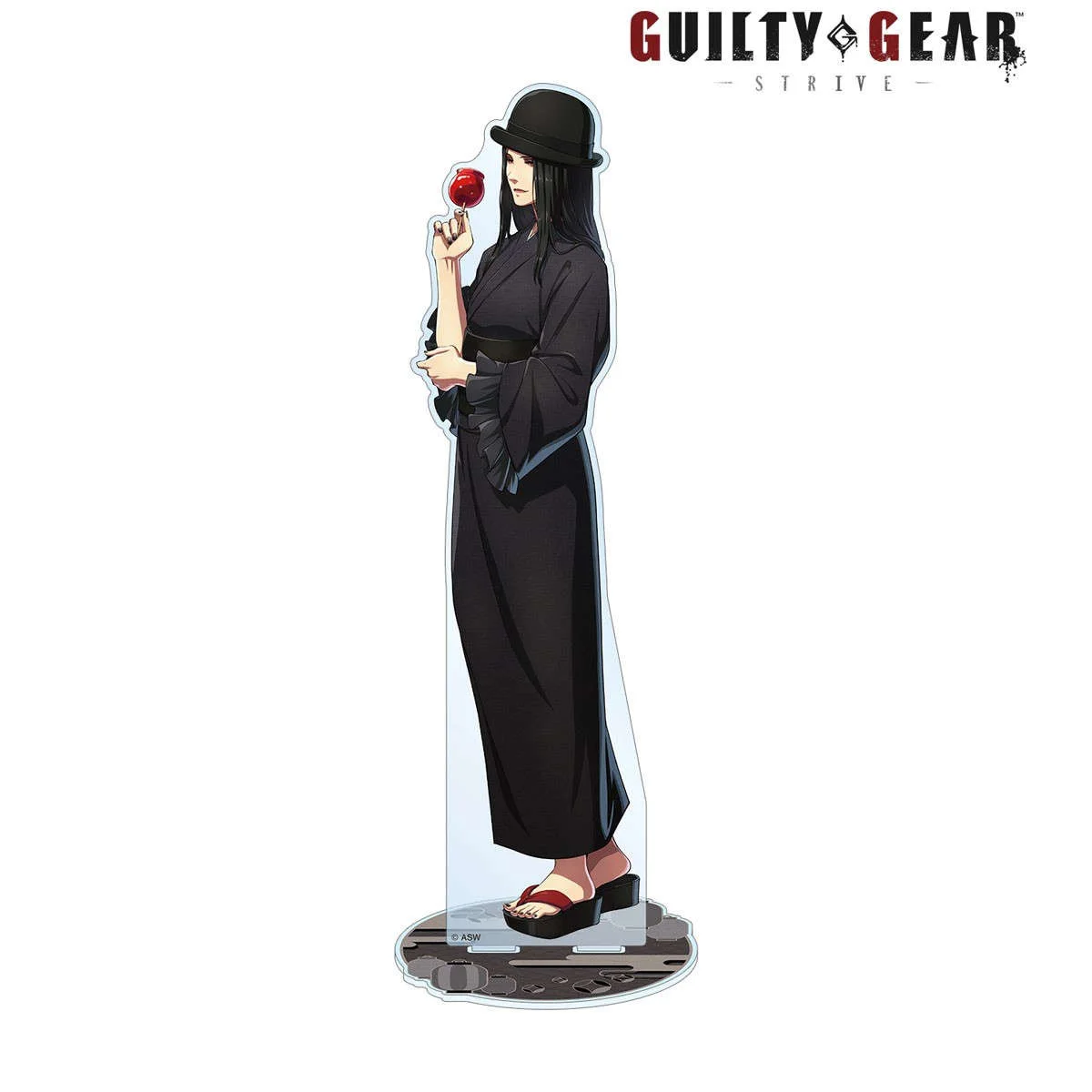 Anime Fans Gifts Guilty Gear Sol Badguy Festival Ramlethal Valentine HD Figures Acrylic Stand Desktop Ornament Series About15cm