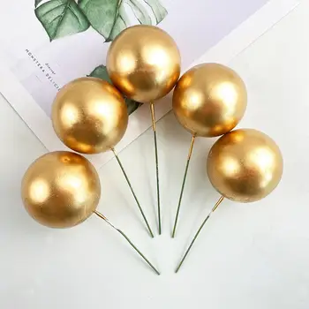 優雅蛋糕裝飾 - 金色和粉彩色糖屑,生日派對紙杯蛋糕裝飾,烘焙用品,馬卡龍色 10 best sales 粉彩生日裝飾 - №5