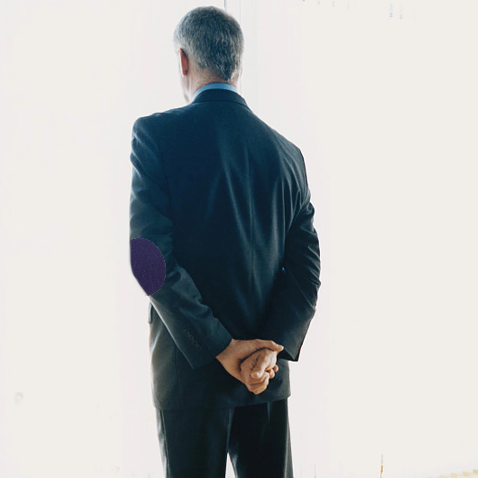 

1Pair Oval Ironing Patches High-Grade Material Clothes Repair Patch for Jeans Elbow Knee DIY Decorative Applique