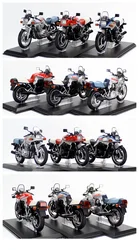 Aoshima 1:12 Suzuki GSX1100S Motorcycle Rubber Tire Metal Plastic Static Model Toy Gift