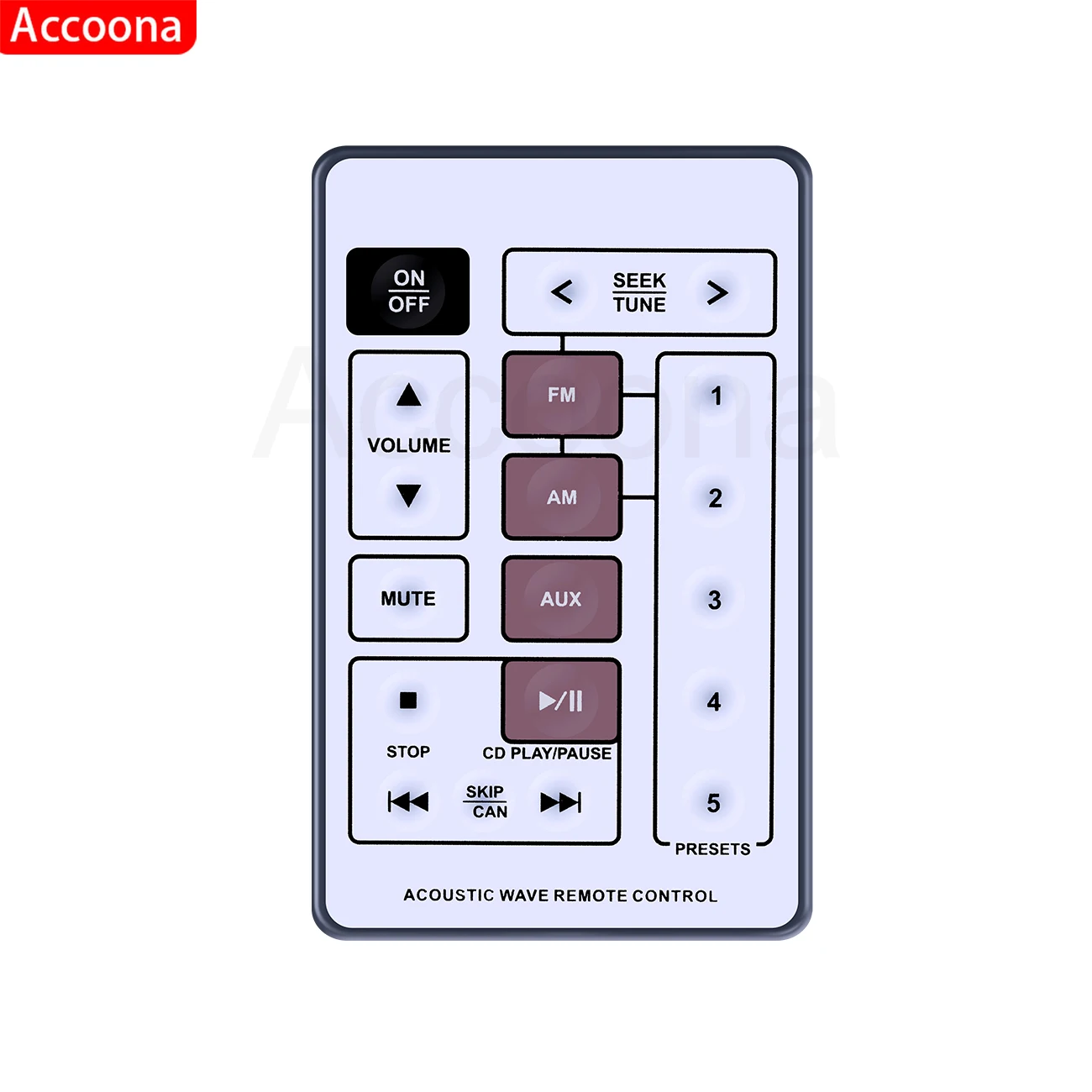 Pour BOSE A9 Wave Radio Télécommande AWR1-2w AWR1-1w AWR113 AWR131 CD-3000