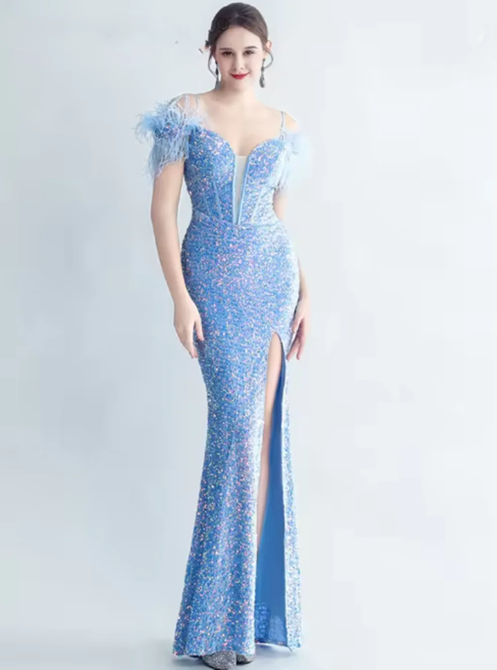 Sexy Luxus-Hochzeitsfeier, lange Kleider für Frauen, elegante Abschlussball-Abendkleider, rückenfrei, schwarzes Maxi-Pailletten-Sommerkleid, Vestidos