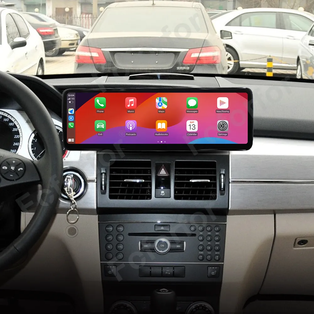 

Car Radio Android 13 For Mercedes Benz GLK Class 2009-2012 Multimedia Player 14.9 " QLED Screen GPS Navigation CarPlay Head Unit