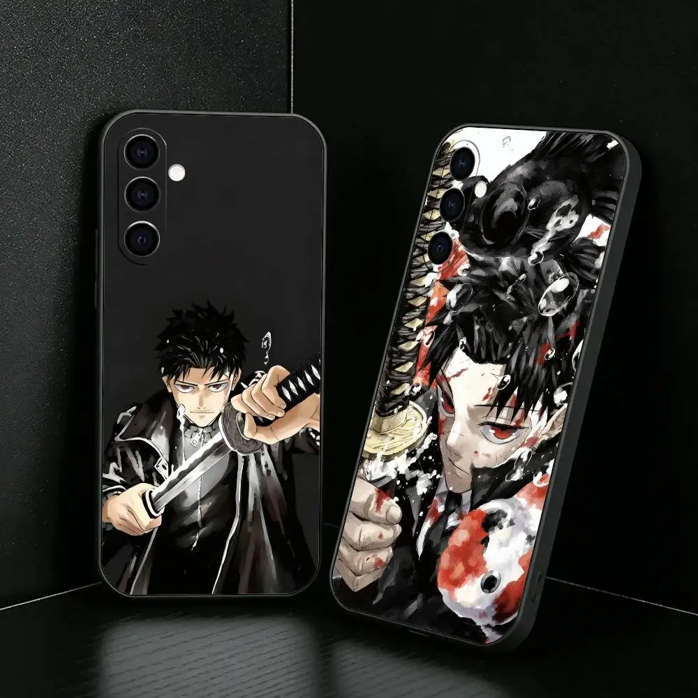 C-Chihiro-oS Manga K-KagurabachiS Phone Case For Samsung Galaxy A73,A72,A71,A70,A52,A51 Others Soft Black Cover