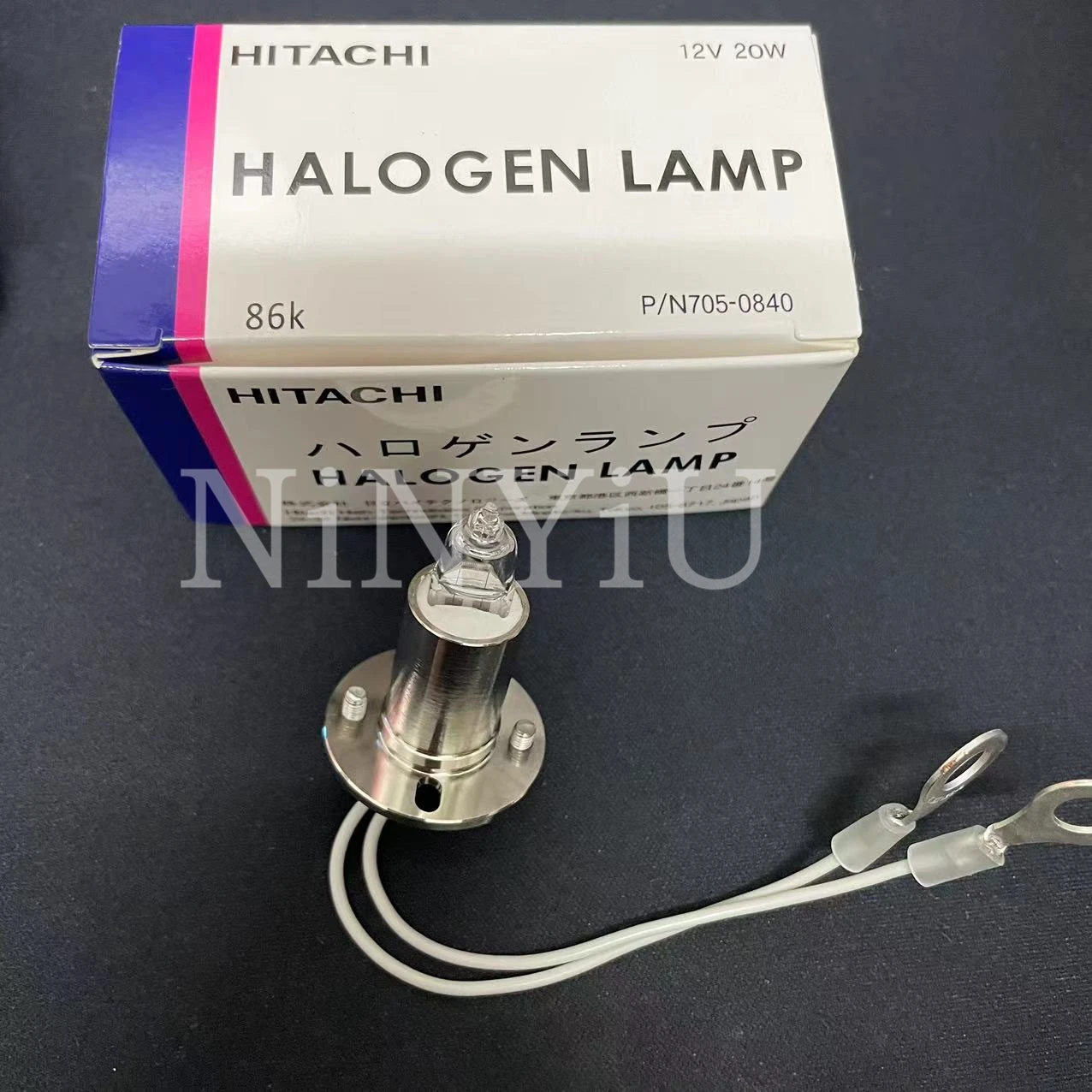 5PCS HITACHI 12V20W P/N: 705-0840 KLS Halogen Lamp For Hitachi 912 Hiatchi 911 Hitachi 902 Biochemistry Analyzer