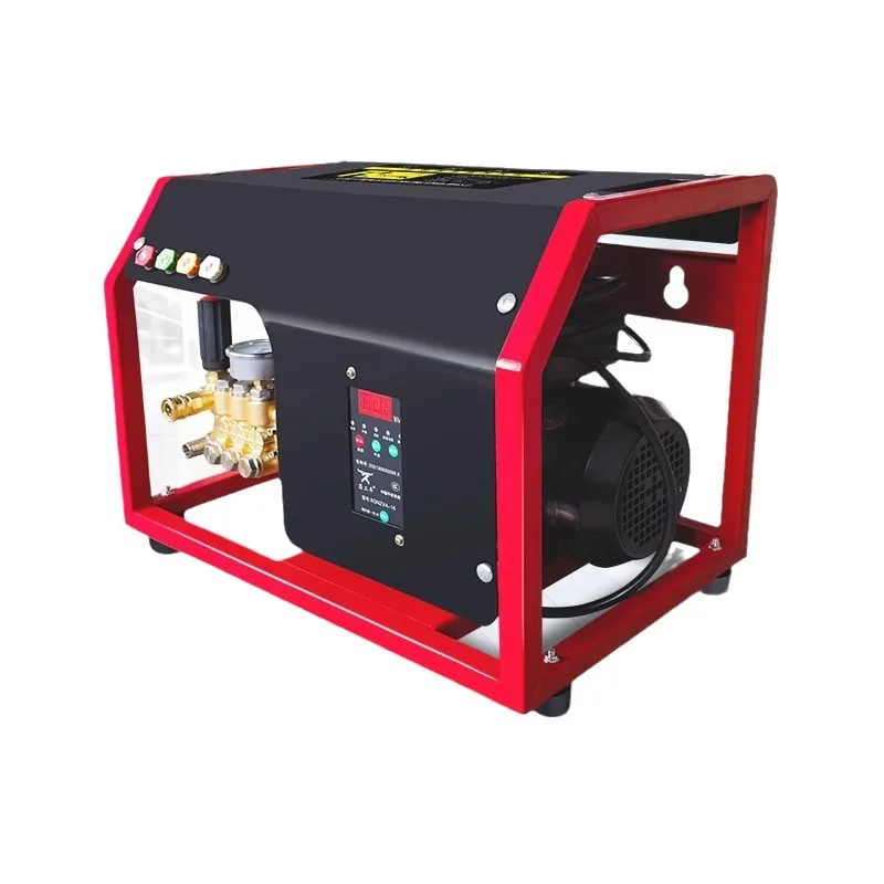 

220V wall-mounted high-pressure car washing machine, water gun 380V car wash commercial cleaning machine