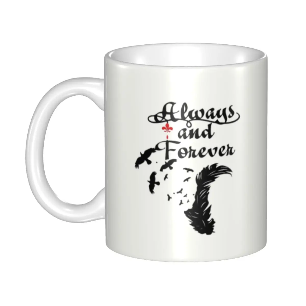 Custom DIY The Vampire Diaries Ceramic Mugs Personalized Coffee Cup Creative Gift