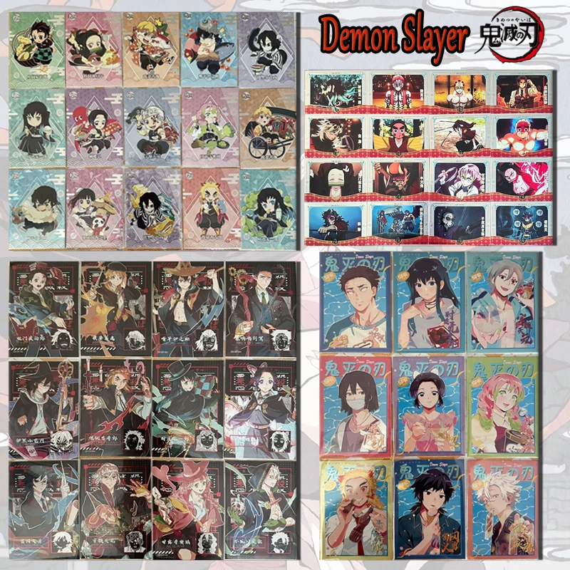 

Demon Slayer SSR SPR QR card Kamado Nezuko Kamado Tanjirou Rengoku Kyoujurou Daki boy Toy collection Birthday Christmas gifts