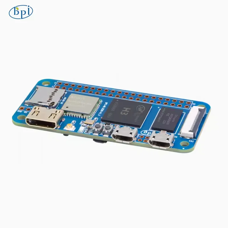 BPI-M2 Zero, Banana Pi M2 Zero,Alliwnner H3,Cortex-A7,WIFI & BT Same Size,Raspberry Pi Zero 2 W Single Board Computer