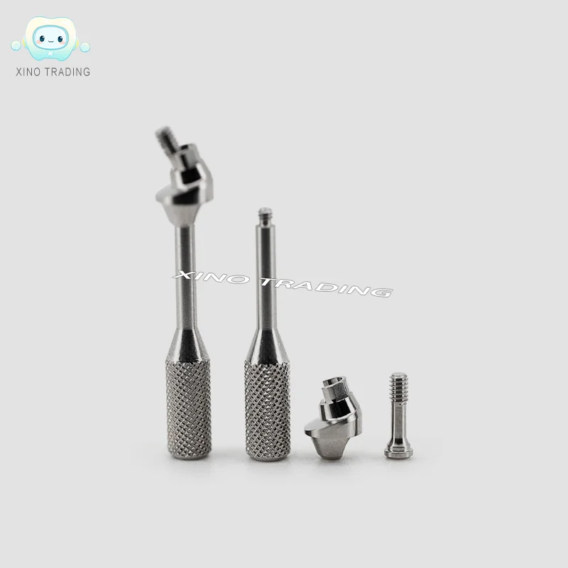 

1 НАБОР Металлических прецизионных абатментов Nobel Dental для имплантатов, настраиваемых под клиники и лаборатории, многокомпонентные, CAD/CAM