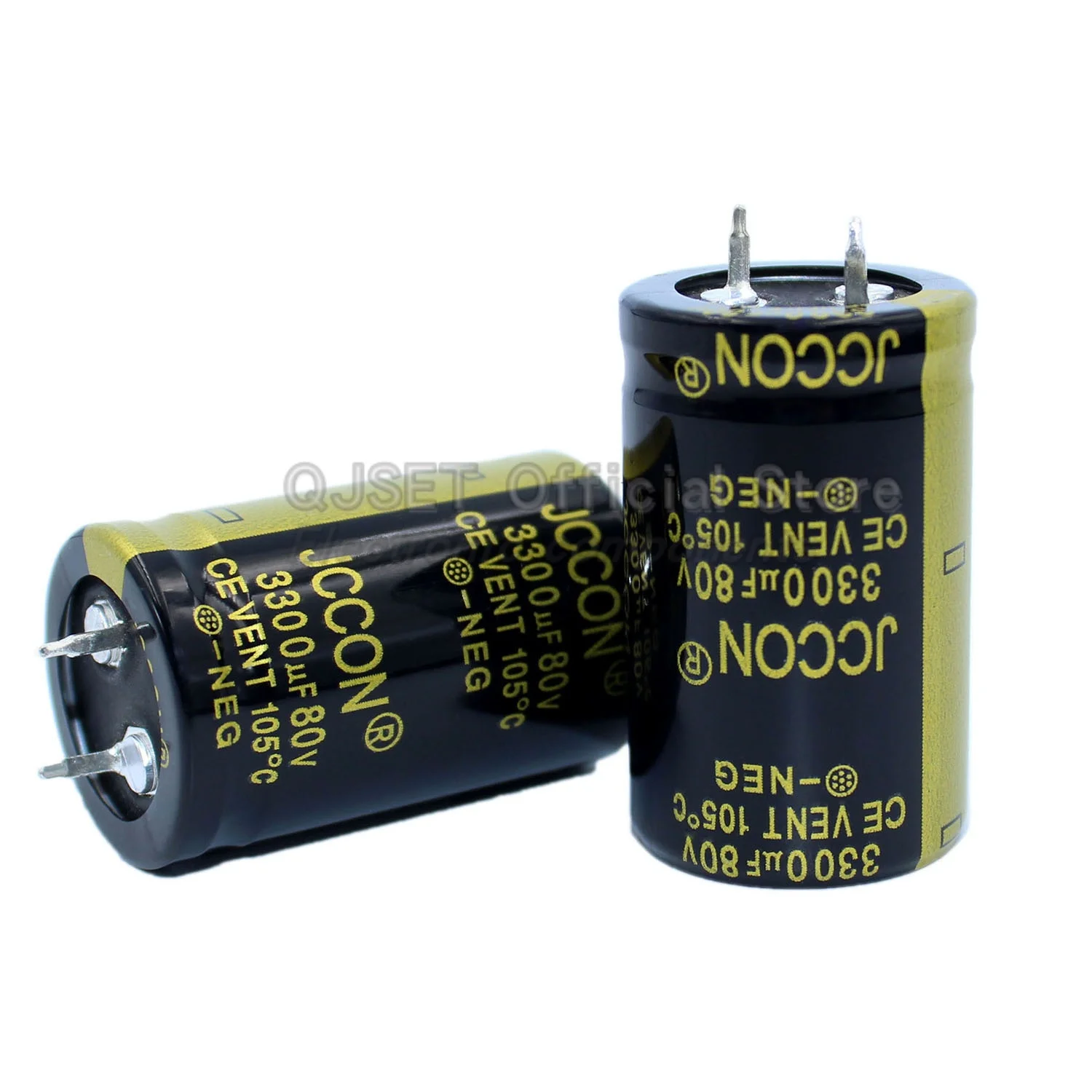 1pcs JCCON 80V 3300uf 4700uf 6800uf 8200uf 10000uf 15000 22000uf Audio Amplifier Filter Ox Horn Aluminum Electrolytic Capacitors