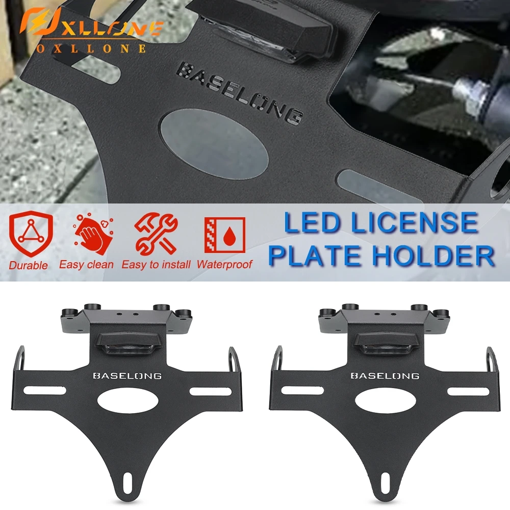 

НОВЫЙ Держатель номерного знака для мотоцикла YAMAHA TENERE 700 / Rally / WORLD RAID / WORLD RALLY 2019-2026, крепление на заднее крыло