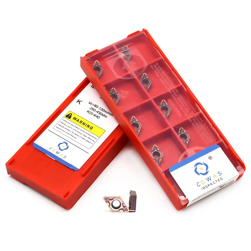 DCMT070208 TM1 MP1125 كربيد إدراج الداخلية تحول أداة آلة خرط تعمل بالتحكم الرقمي بواسطة الحاسوب DCMT 070208 التنغستن شفرات من الكربيدات لالفولاذ المقاوم للصدأ