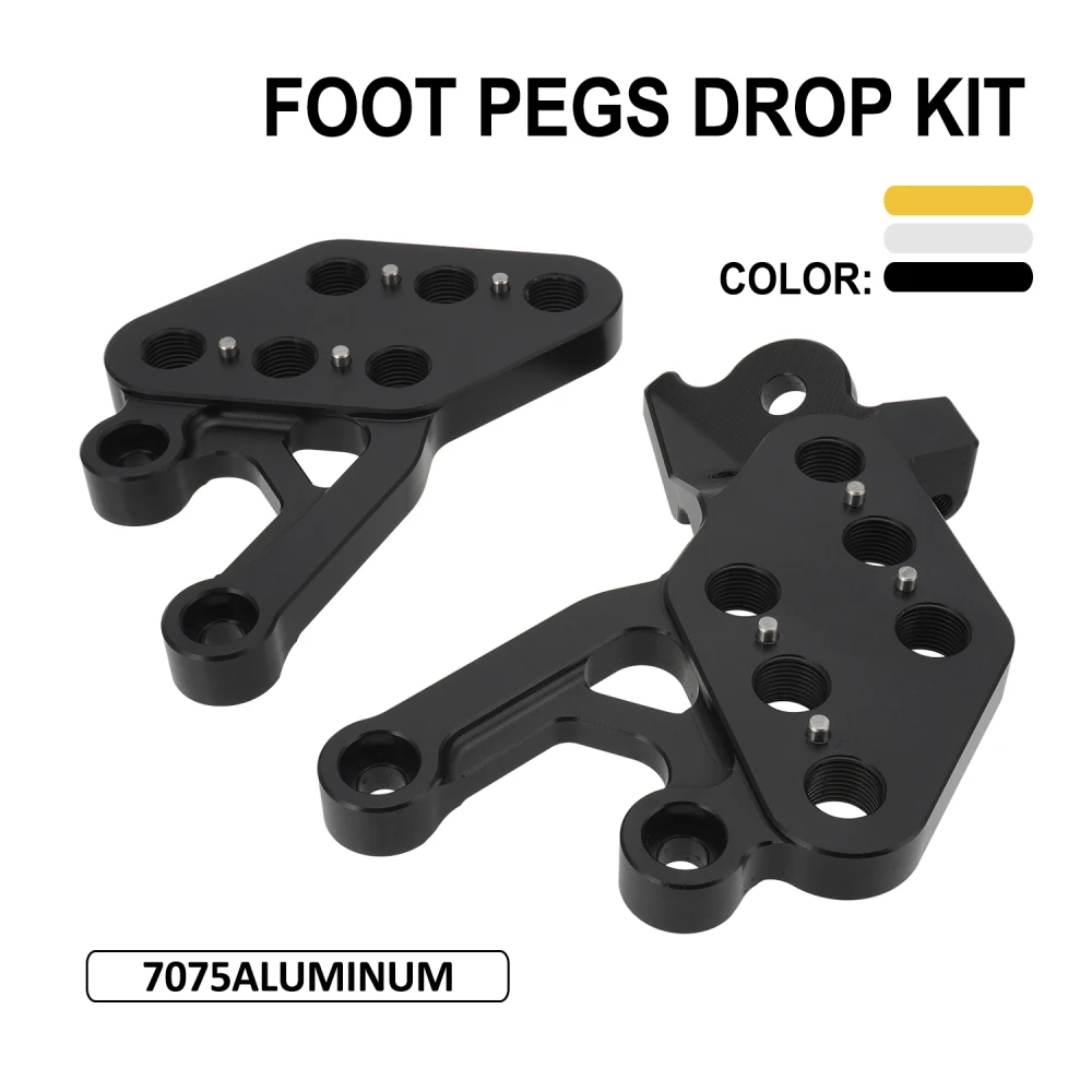 

Motorcycle CNC Foot Peg Footpeg Lowering Move backward Kit Bracket Extenders For Surron Sur-Ron Sur Ron X S Adjustable Ebikes