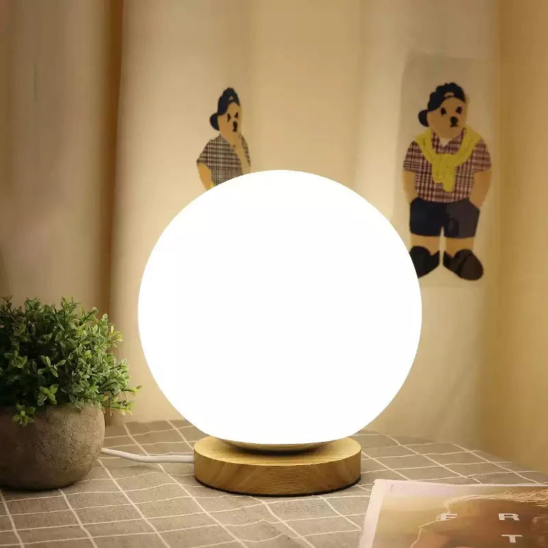 

RGB Color Changing LED Night Light USB Rechargeable Desk Lamp APP Voice Remote Control Bedside Light for Home Office Bedroom