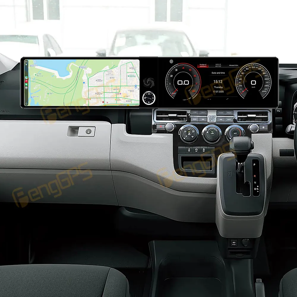 For Toyota HiAce 2019 Android Car Radio Multimedia Video Player Wireless Carplay Autoradio Stereo GPS Navigation Head Unit