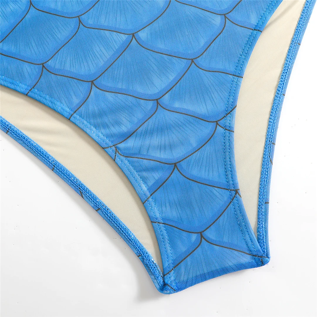 S - XXL Neu mit Hose, langärmelig, mit Reißverschluss, bedruckt, einteiliger Badeanzug, Damen-Badebekleidung, gepolsterter Badeanzug, Badeanzug, Schwimmanzug V7337 – Detail 20